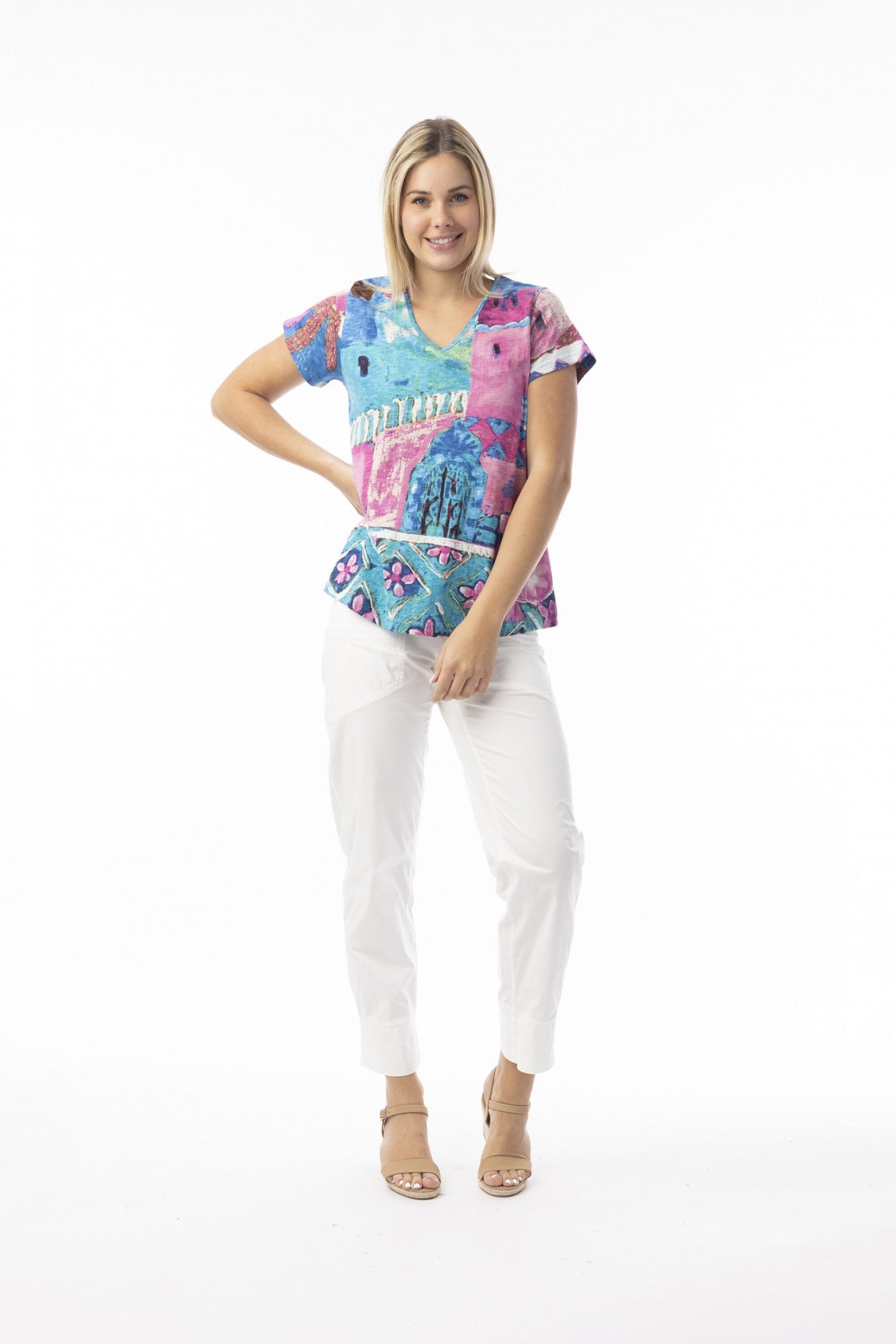 T-shirts T-Shirt Contemporary V 23098M