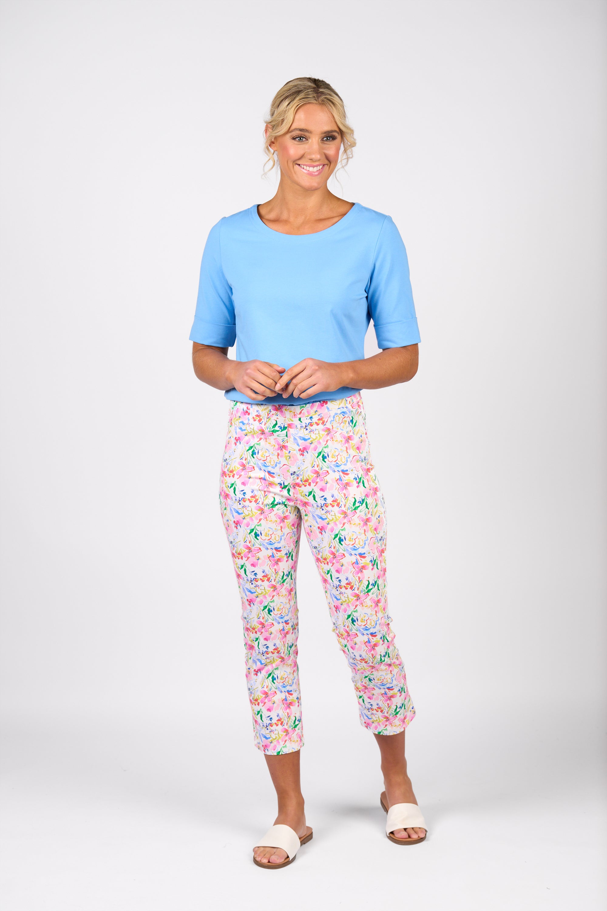 274LW Slim Leg 7/8 Length Lightweight Pull On