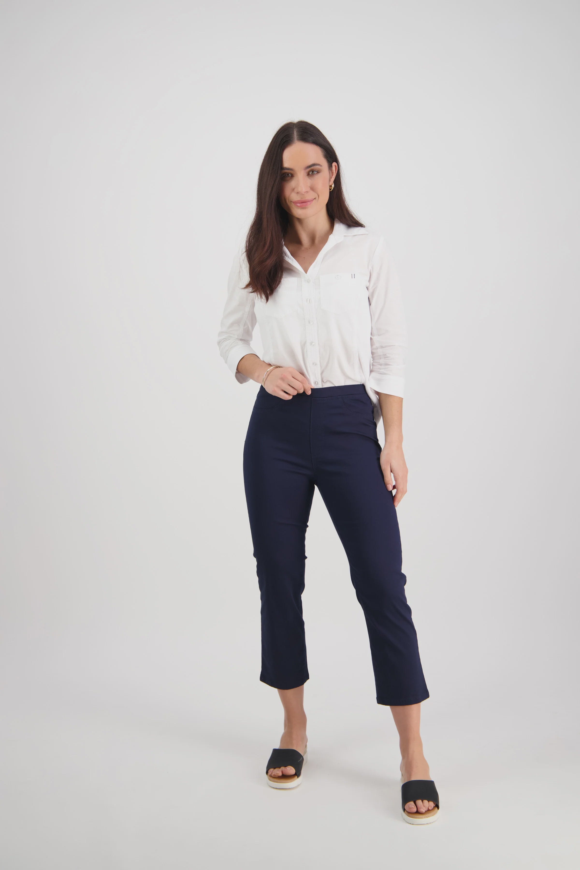 274LW Slim Leg 7/8 Length Lightweight Pull On