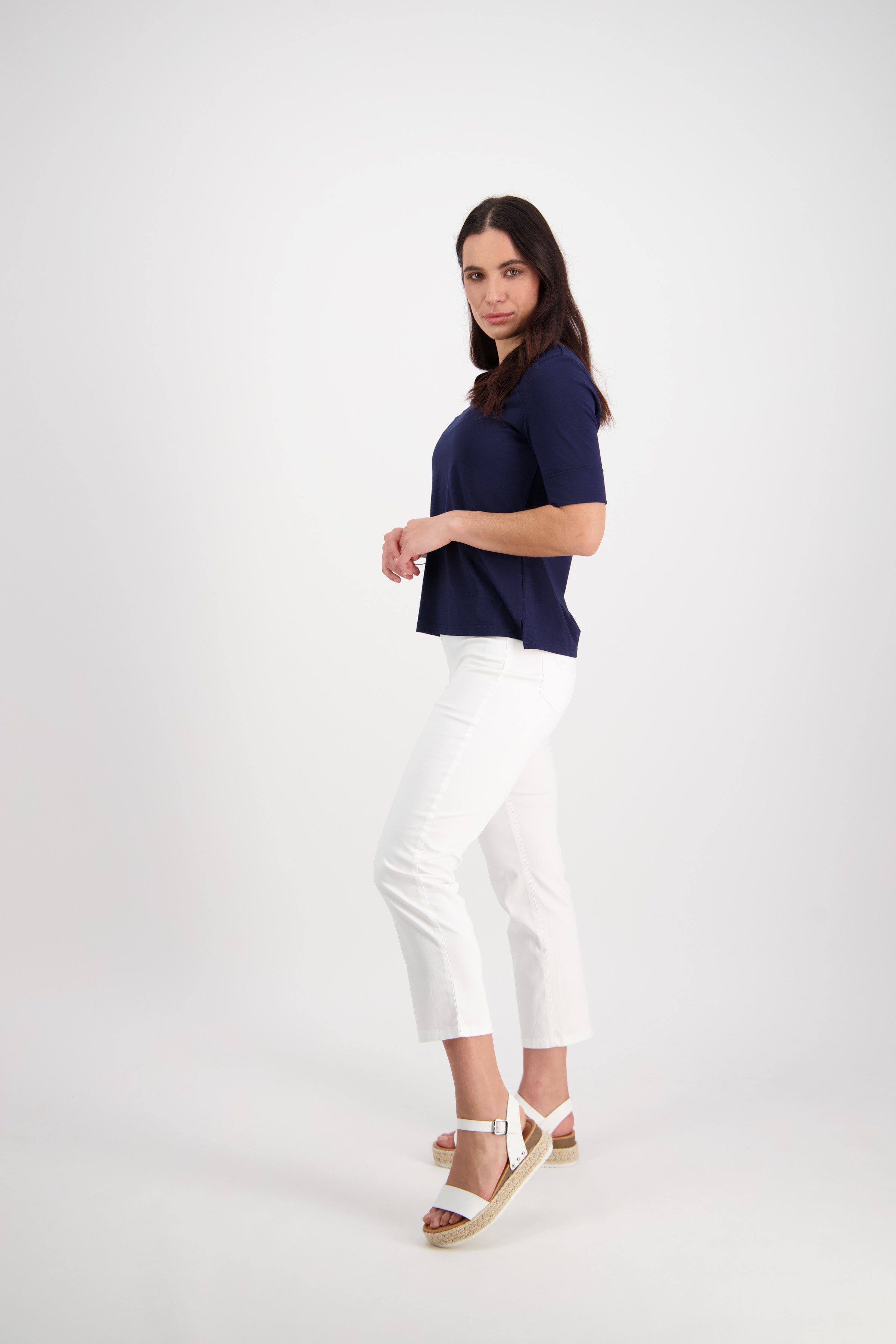 274LW Slim Leg 7/8 Length Lightweight Pull On
