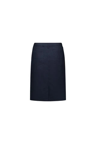 372AVP Poplin Skirt With Back Vent