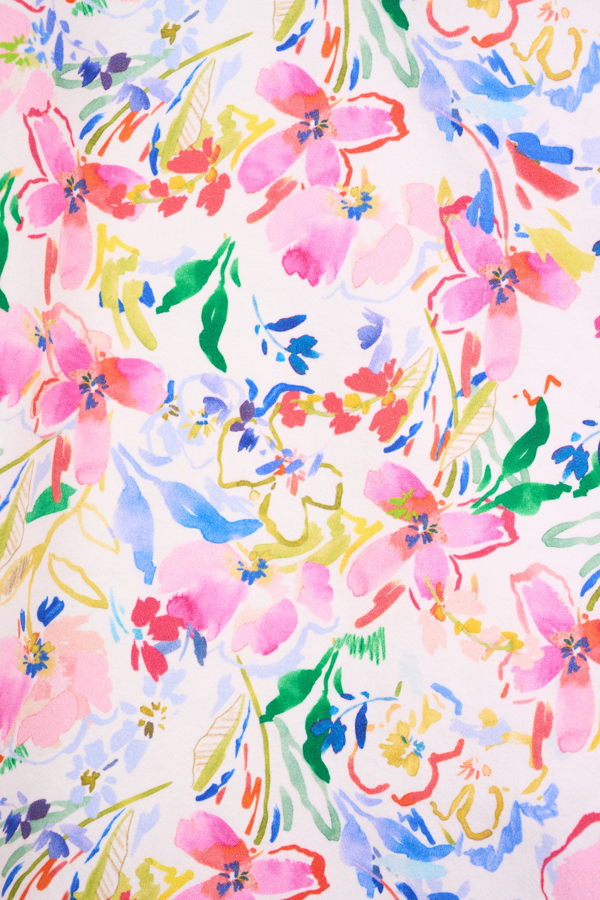 372AV Printed Lightweight Skirt with Centre Back Vent