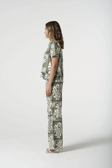 4447-222 Soft Button Through Blouse