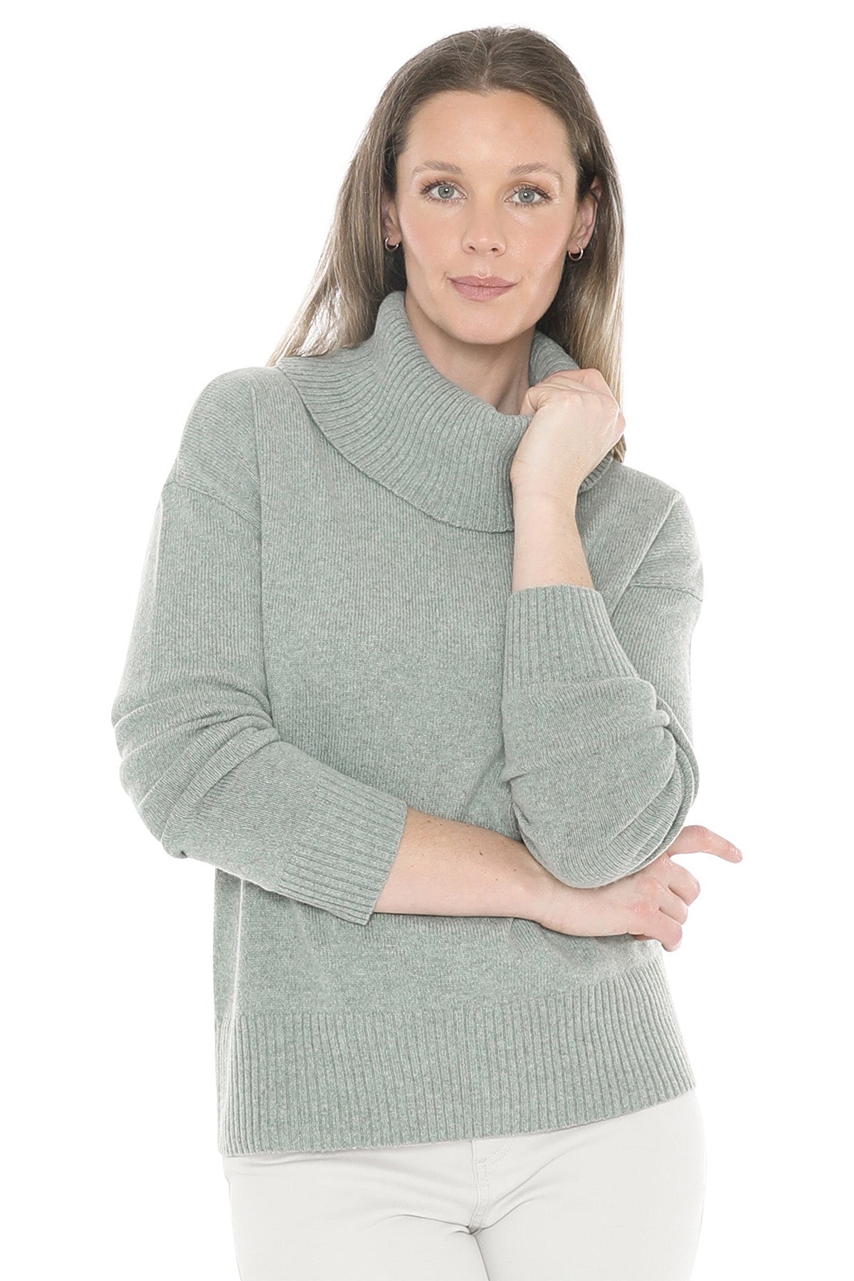Cowl Neck Pullover/Alpine 58611069A