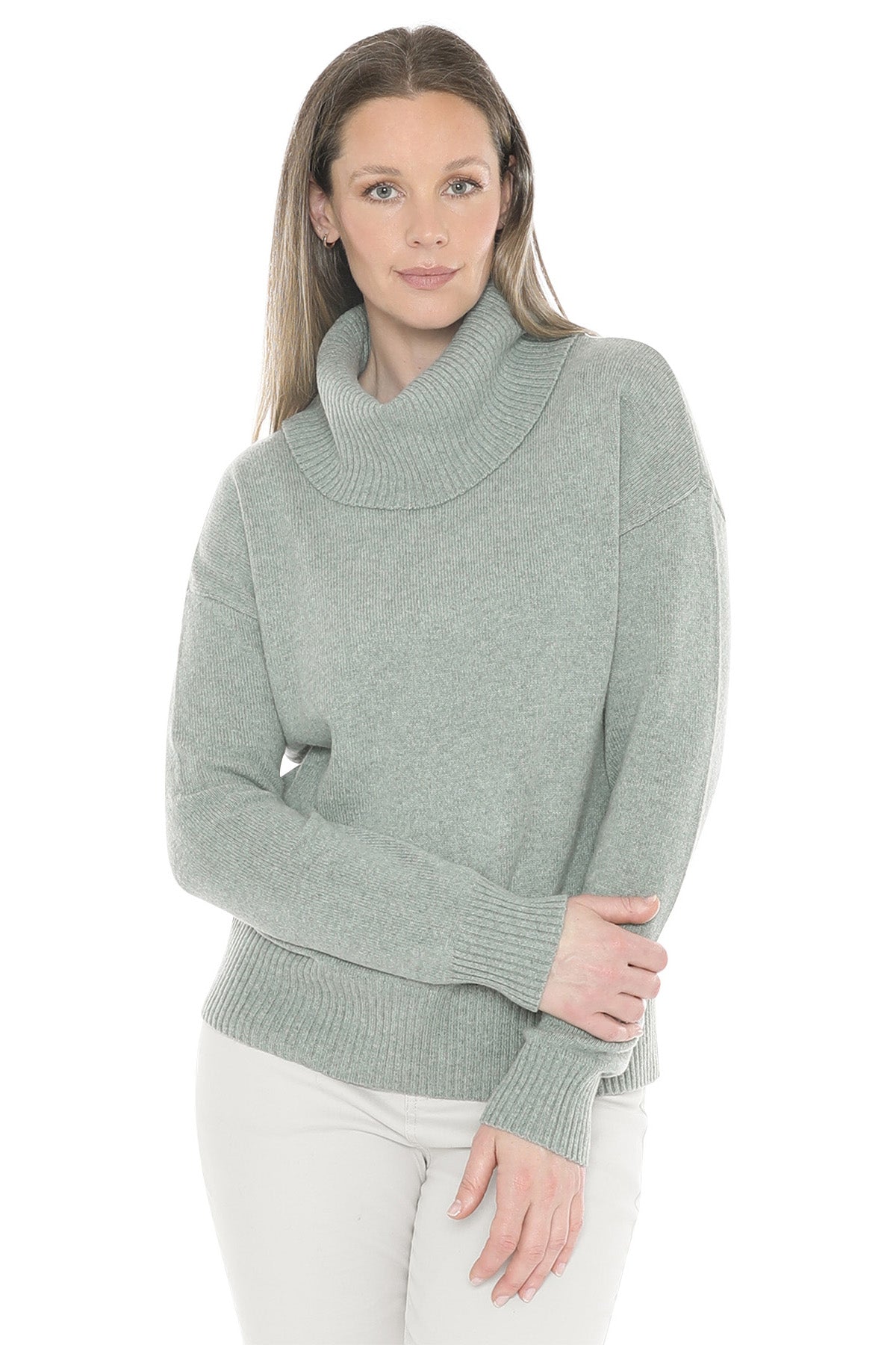 Cowl Neck Pullover/Alpine 58611069A