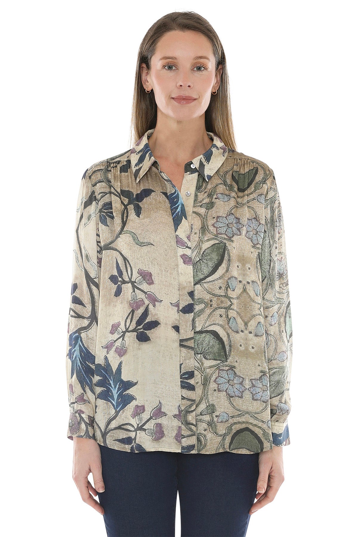 Vintage Floral Shirt in Multi