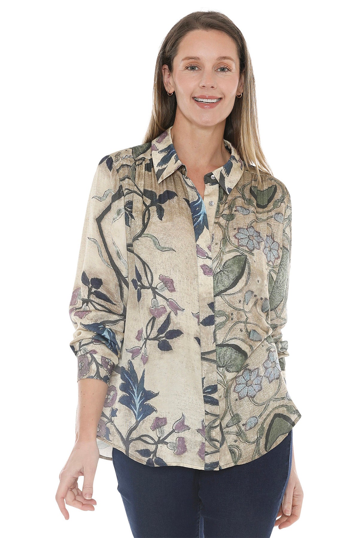 Vintage Floral Shirt in Multi