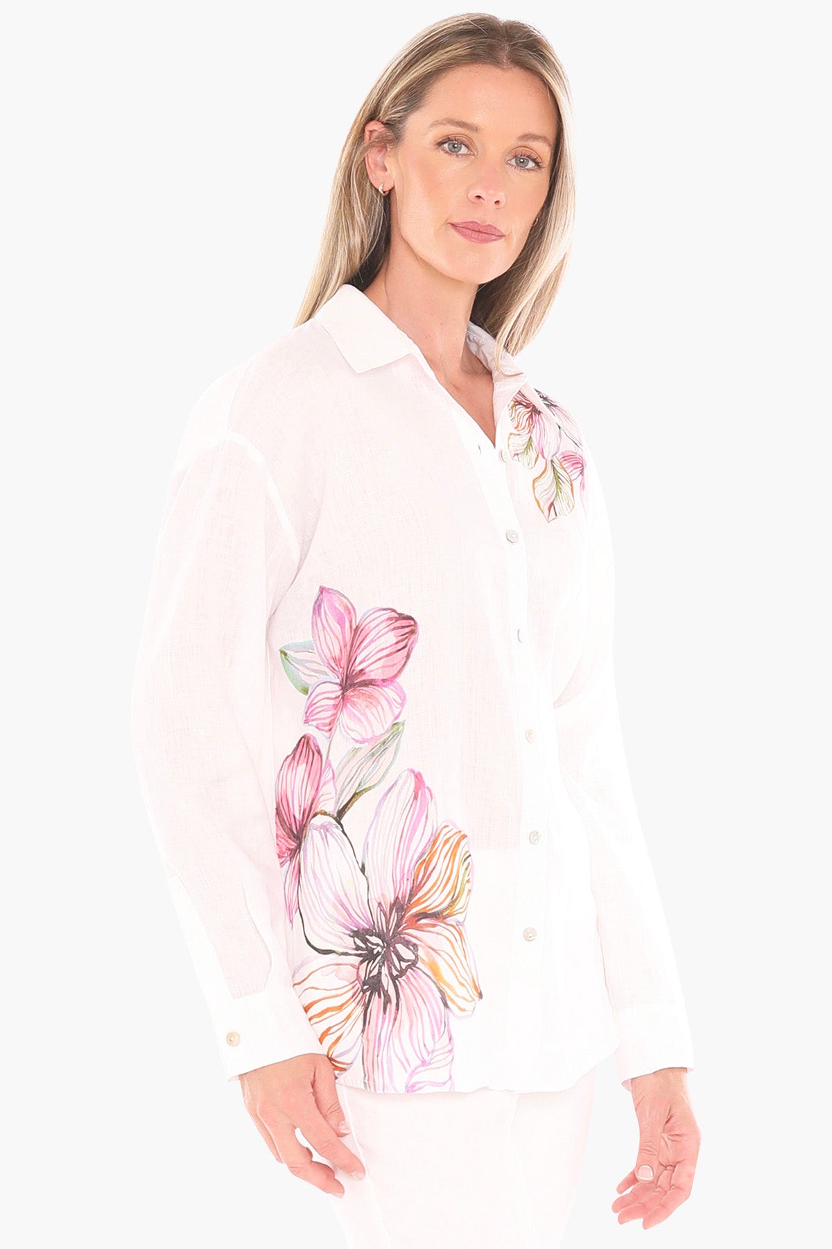 596J3136A Floraline L/S Shirt