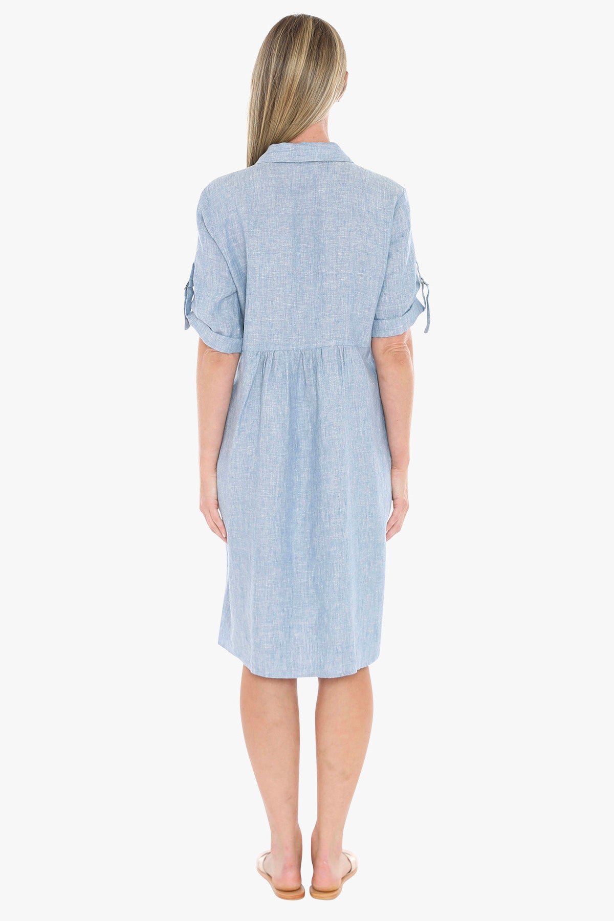 596J5098A D-Ring Slv Dress