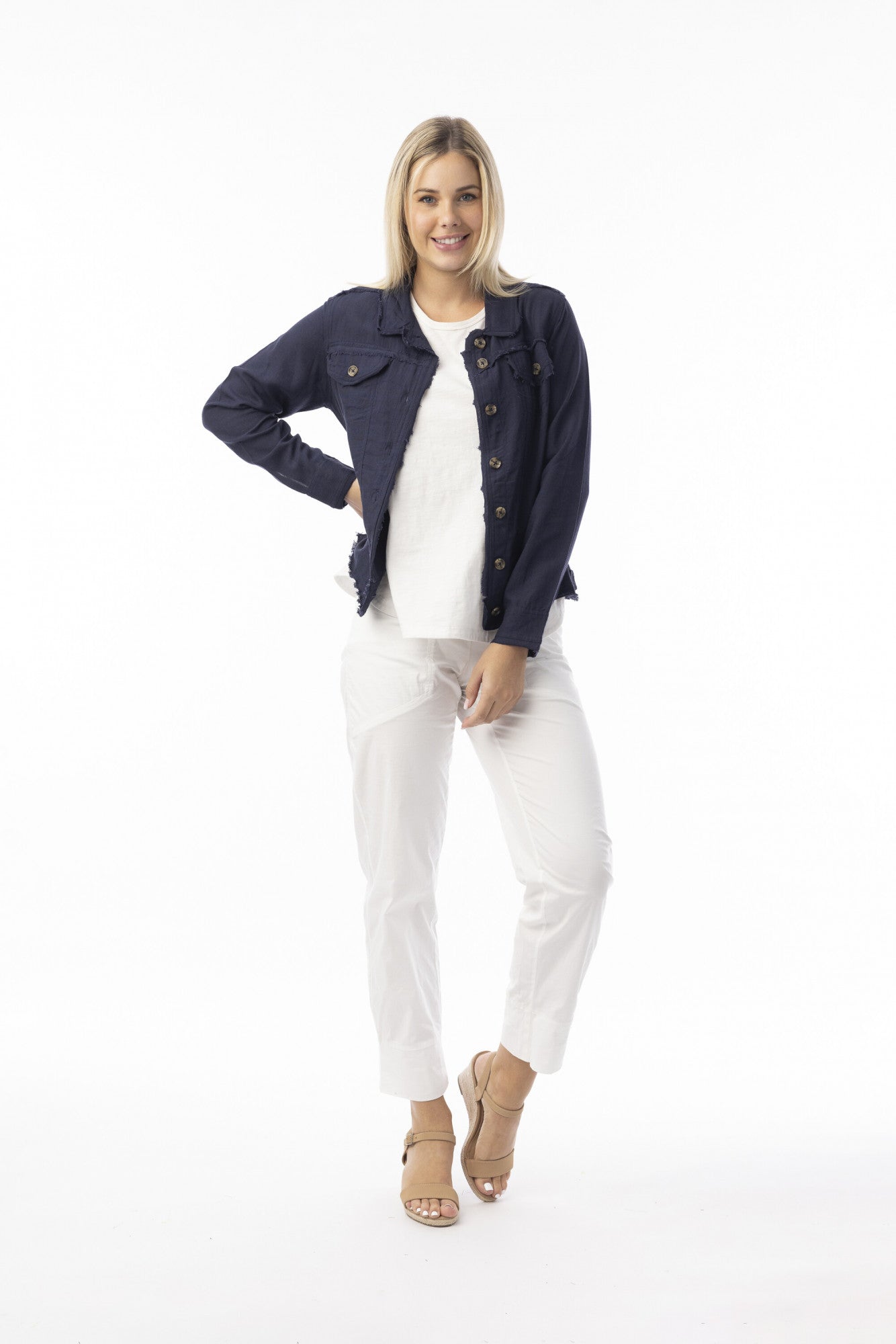Linen Essentials Jacket 62770