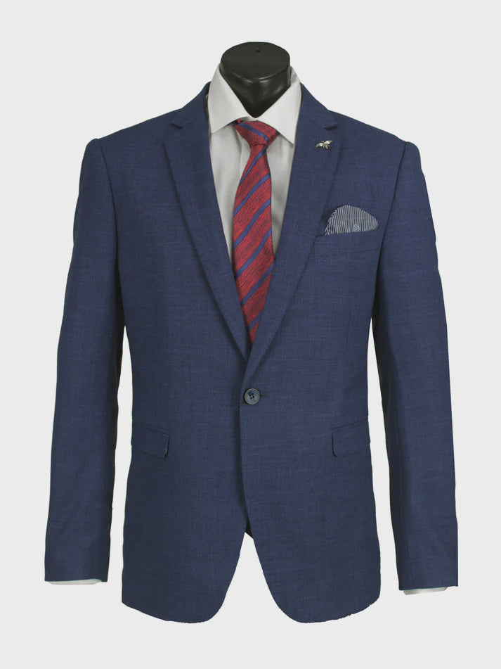Houston Hopsack Weave Stretch Jacket - Scuzzatti