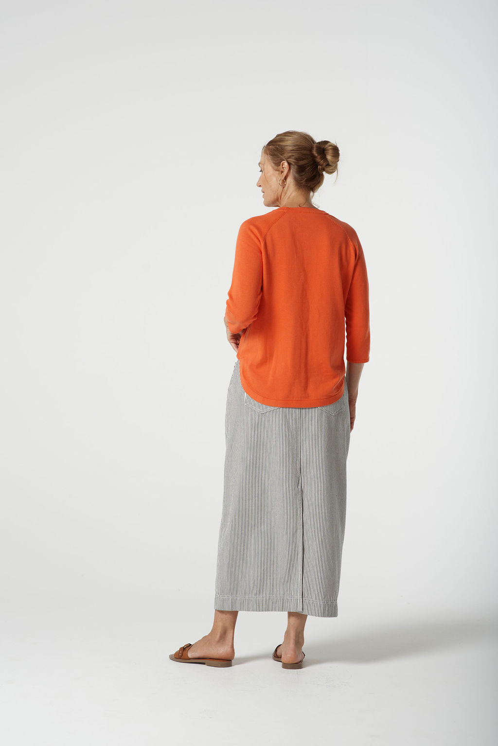 8144 3/4 Sleeve Raglan Jumper