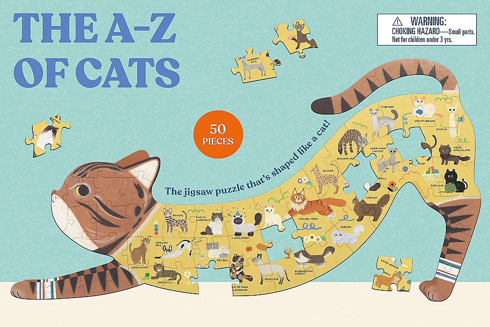 The A Z of Cats Jigsaw