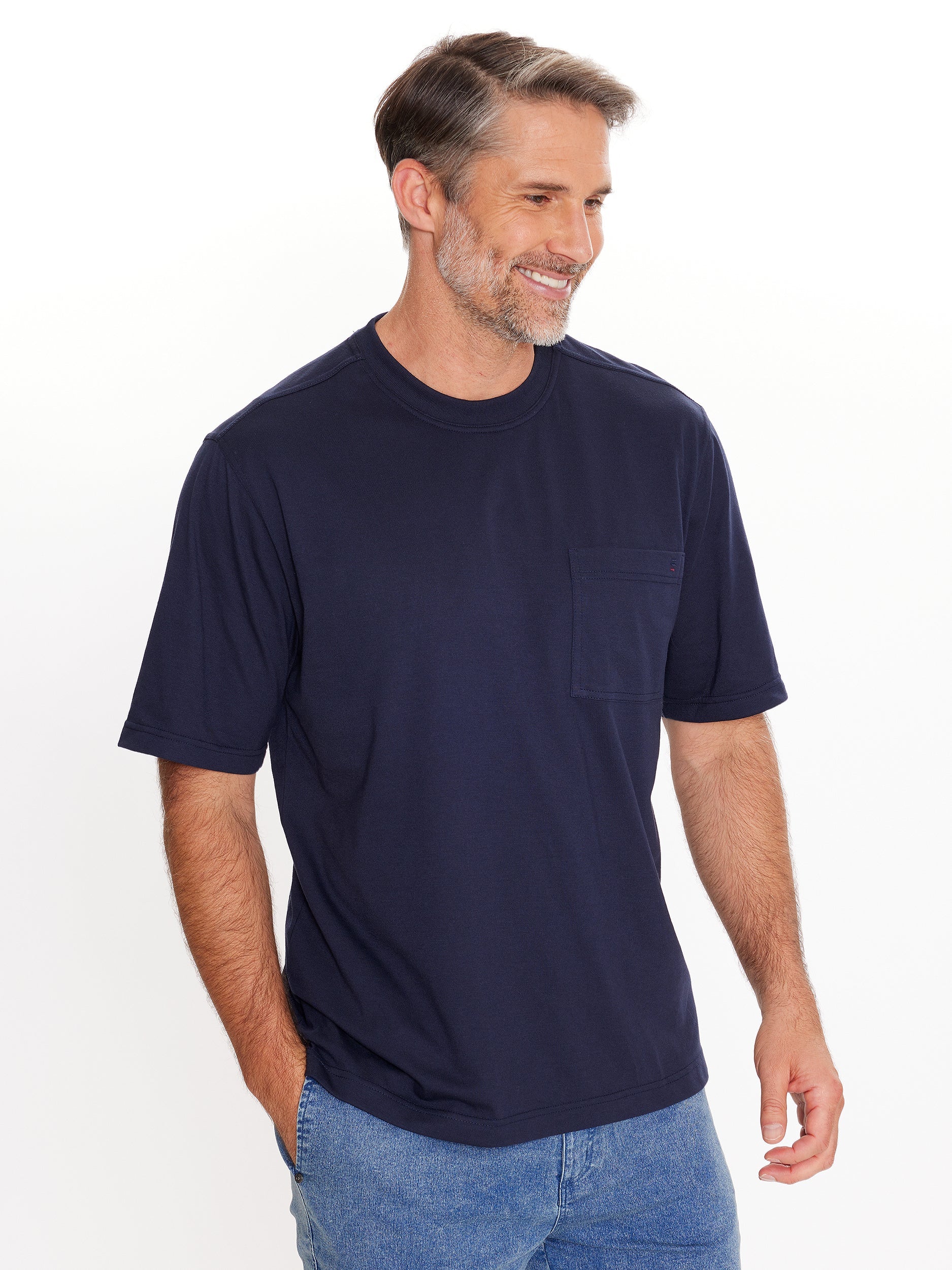 Kinnersly Crew Tshirt with pocket