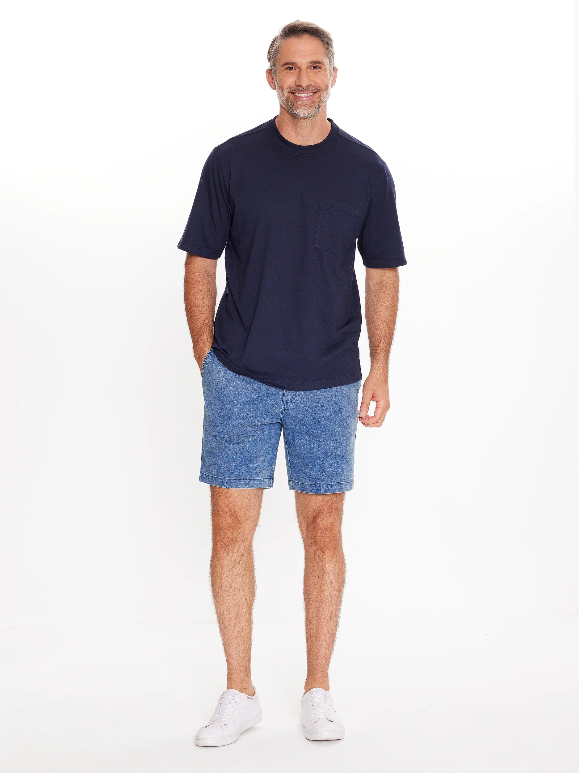 Kinnersly Crew Tshirt with pocket