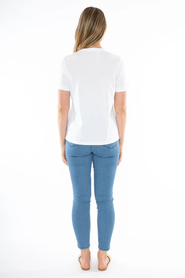 59612015A Beaded Palm Tee