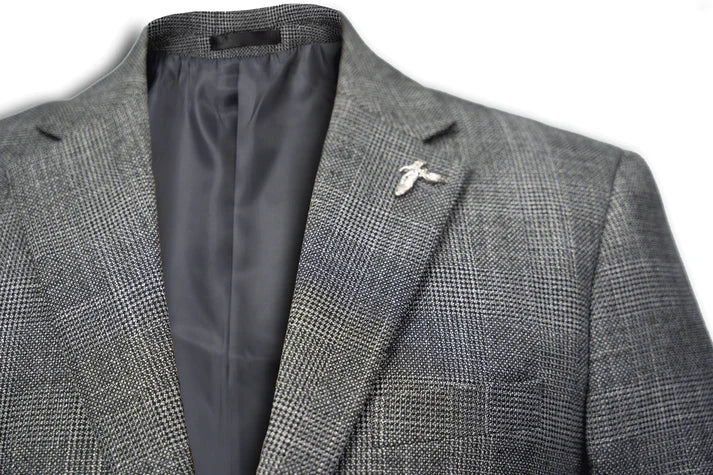 Harper Textured Suit Jacket - Varce Italia