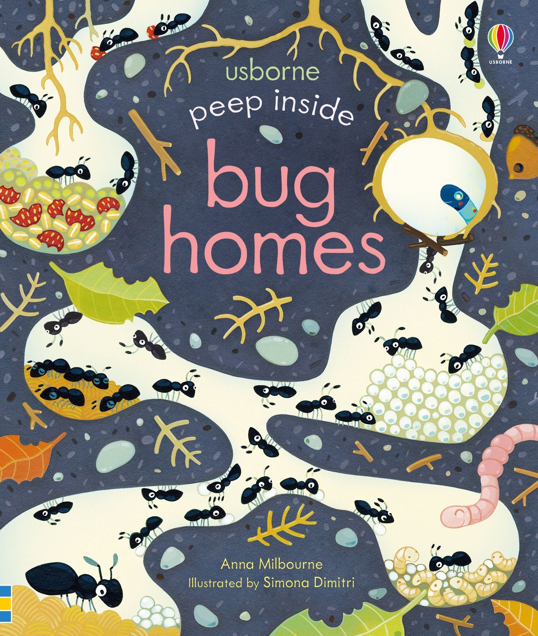 Peep Inside Bug Homes Board Book