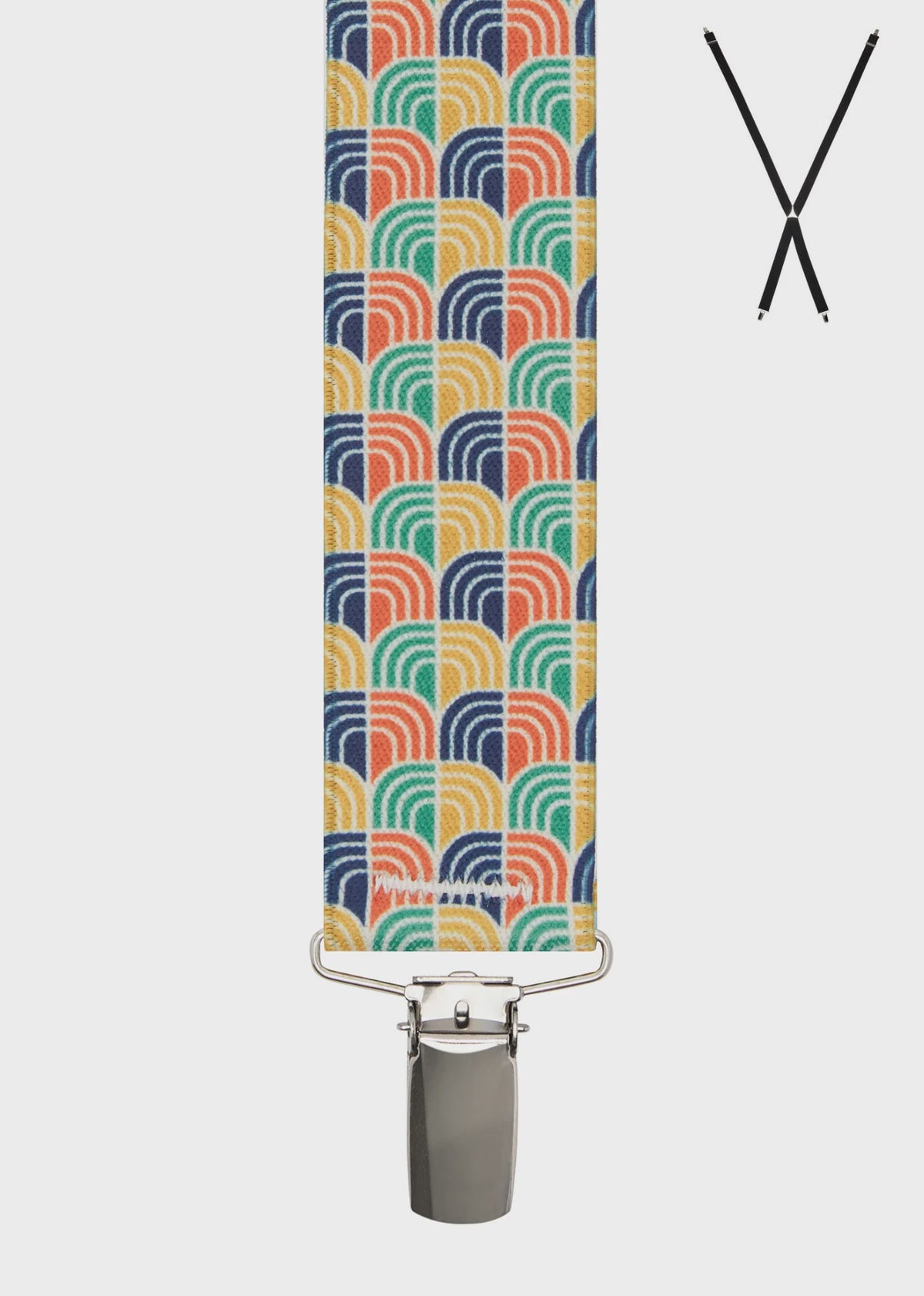 Braces X-Back Deco Print 35mm - Buckle