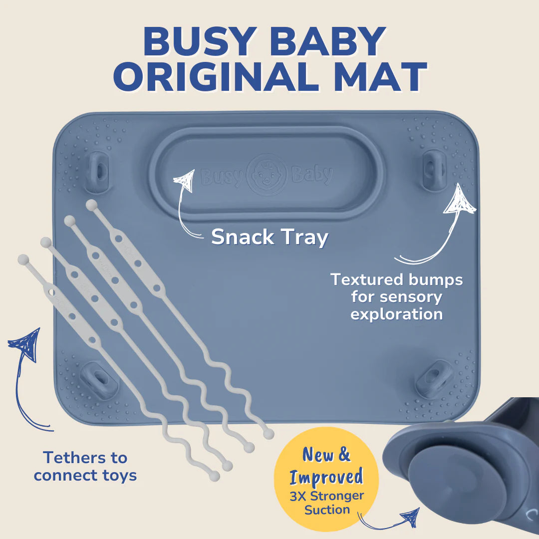 Mat and Teether Bundle Spearmint Busy Baby