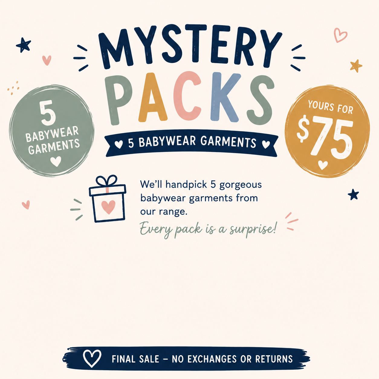 Mystery Bundle W - Girls size 3