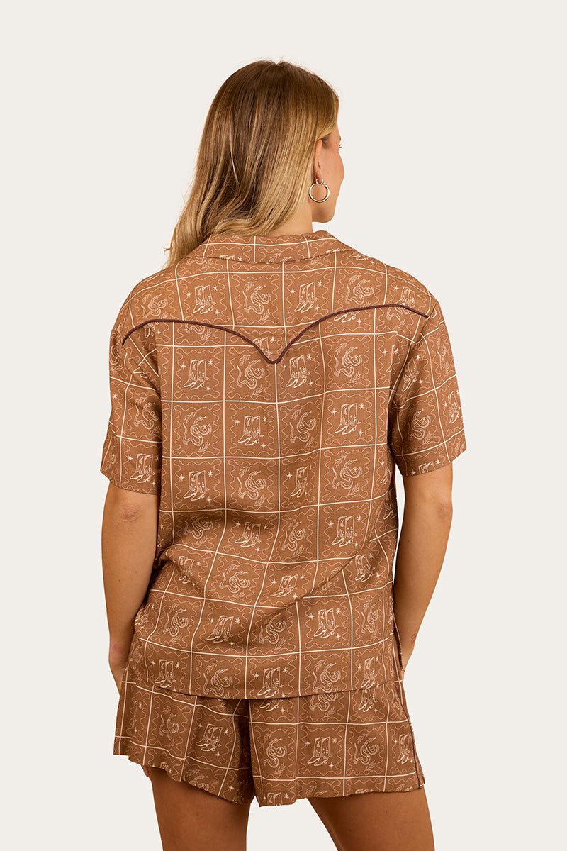 Cody Womens Shirt Almond