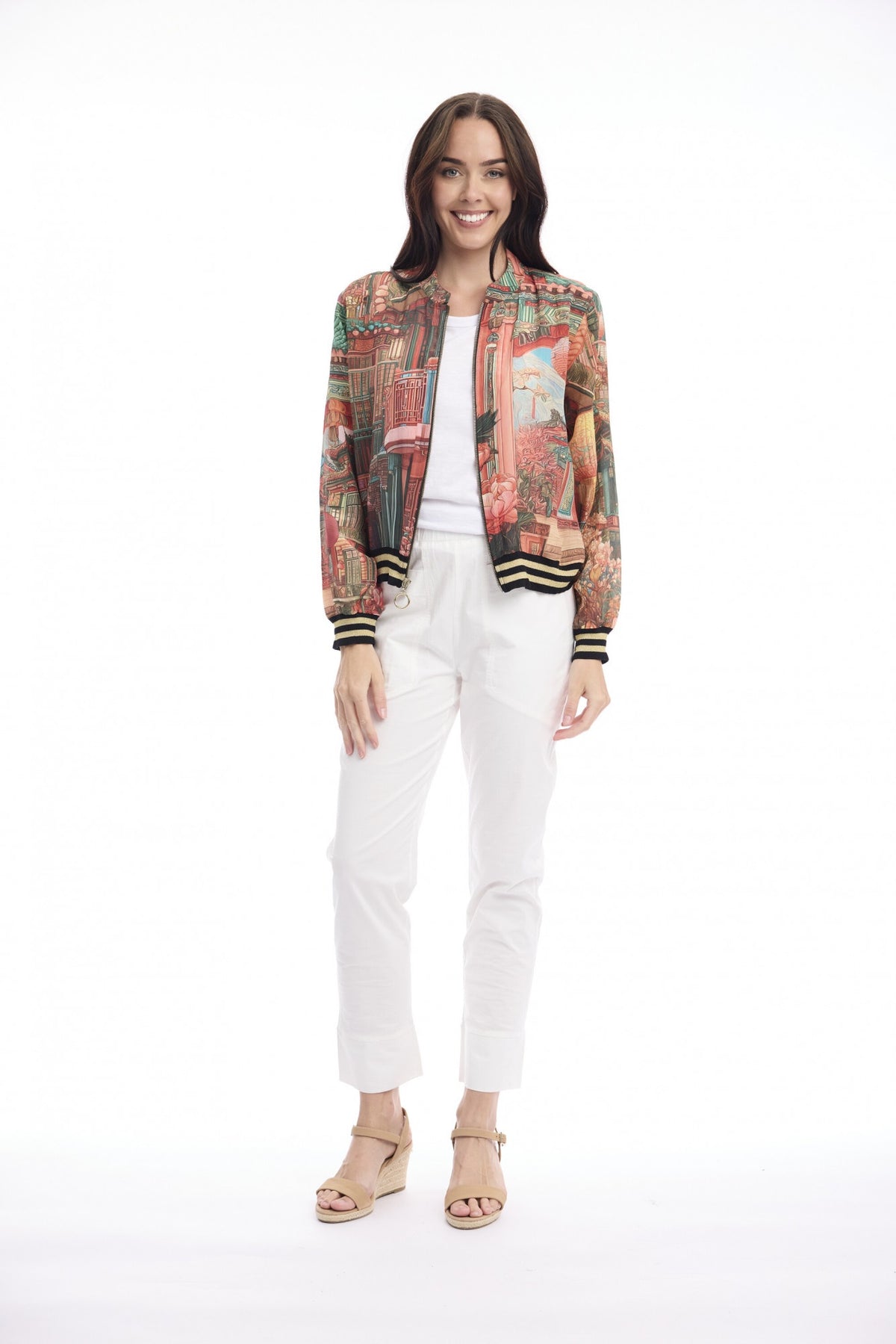 Digital Printed Jacket -Oriental Dreams - Orientique