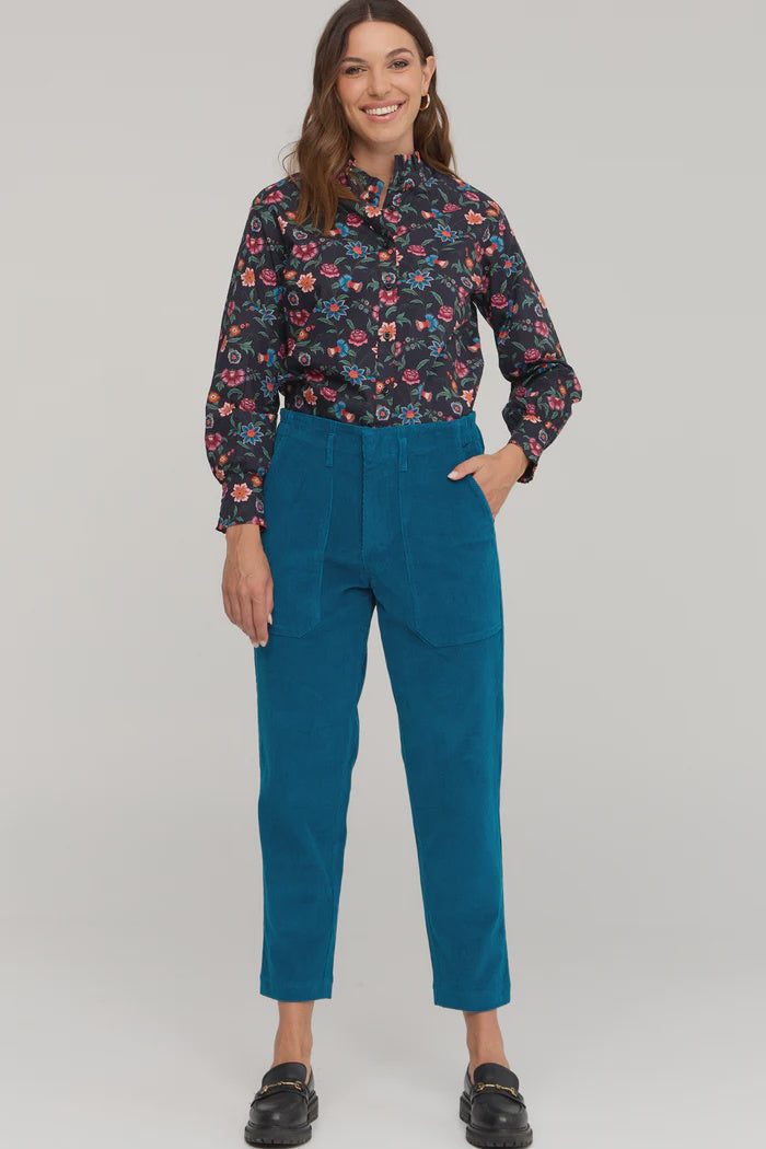 Corby Pants Stormy Blue - Ella & Sunday
