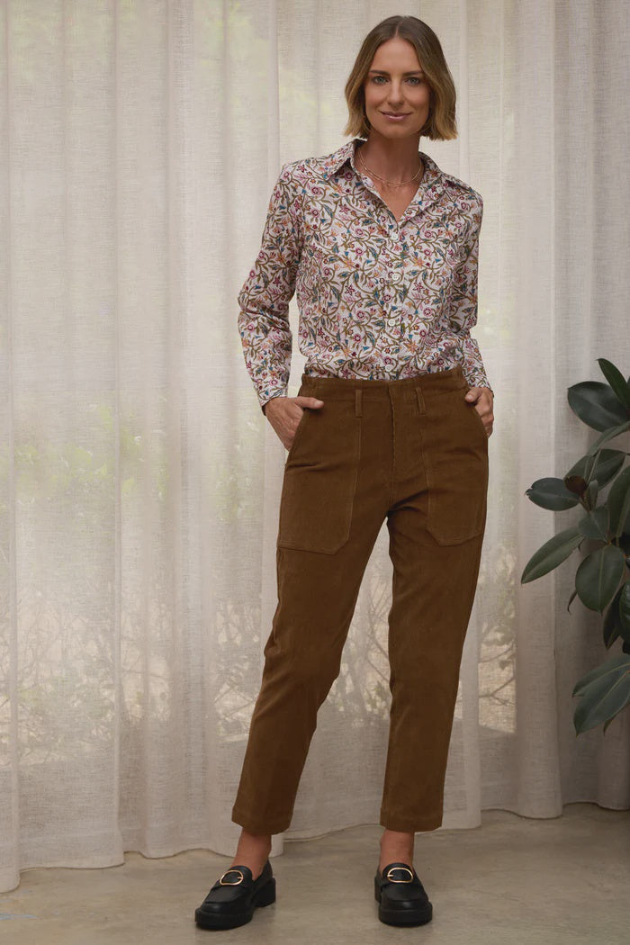 Corby Pants Toffee Brown Ella & Sunday