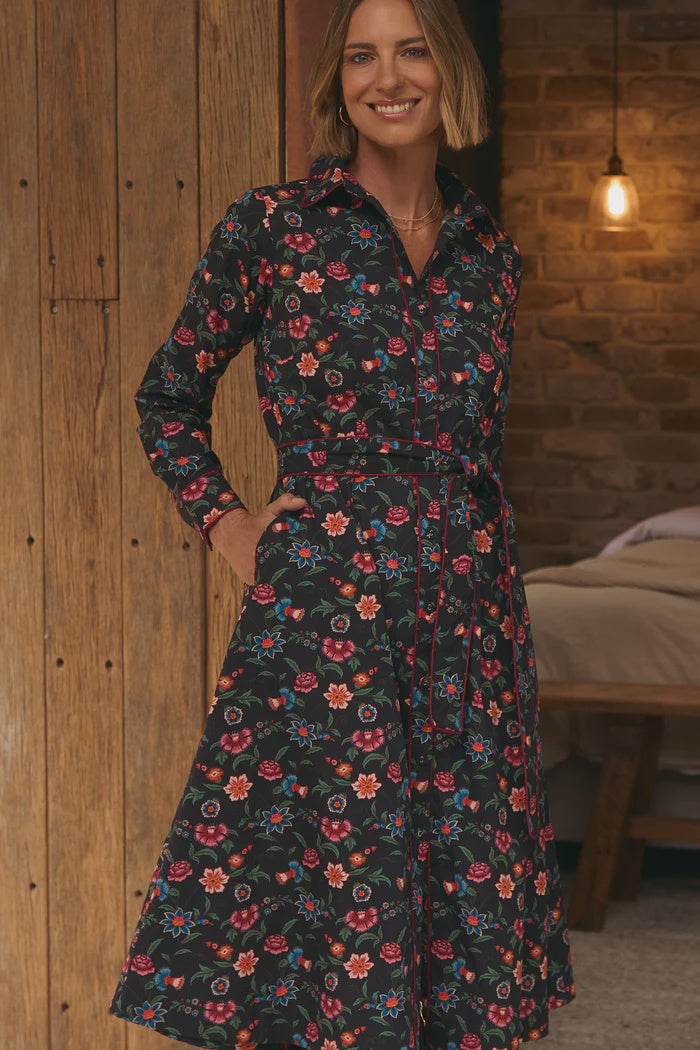 Zoey Dress Night Garden Ella & Sunday