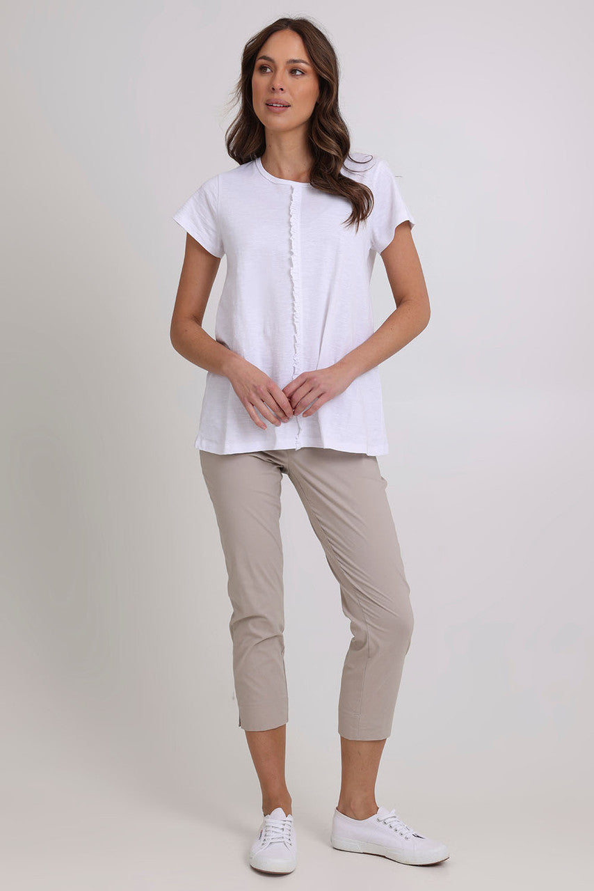 FO4901 Fuss Free Trapeze Capri Pants