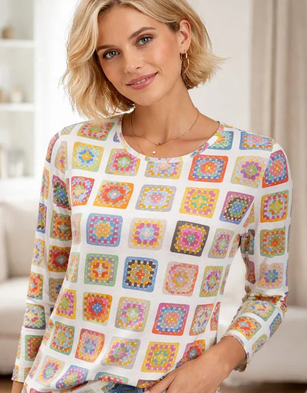 Art and Soul Top Peggy Foil