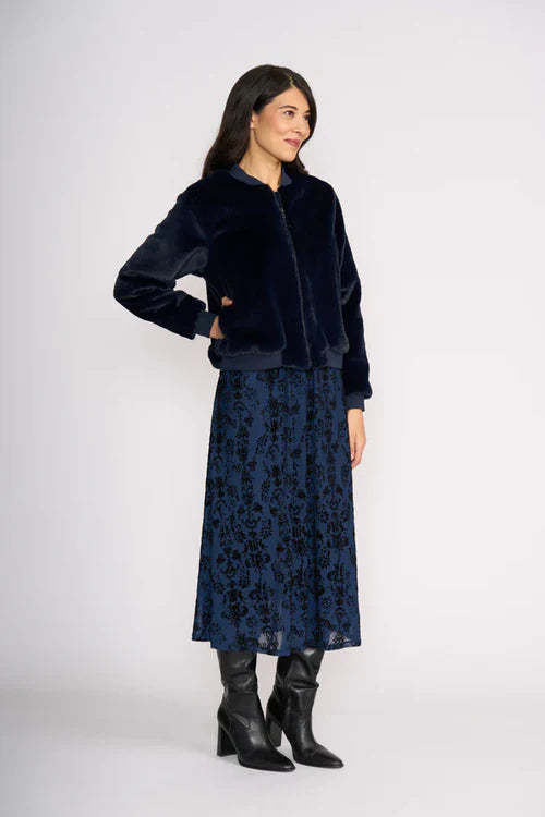Fur Sure Jacket Midnight Foil