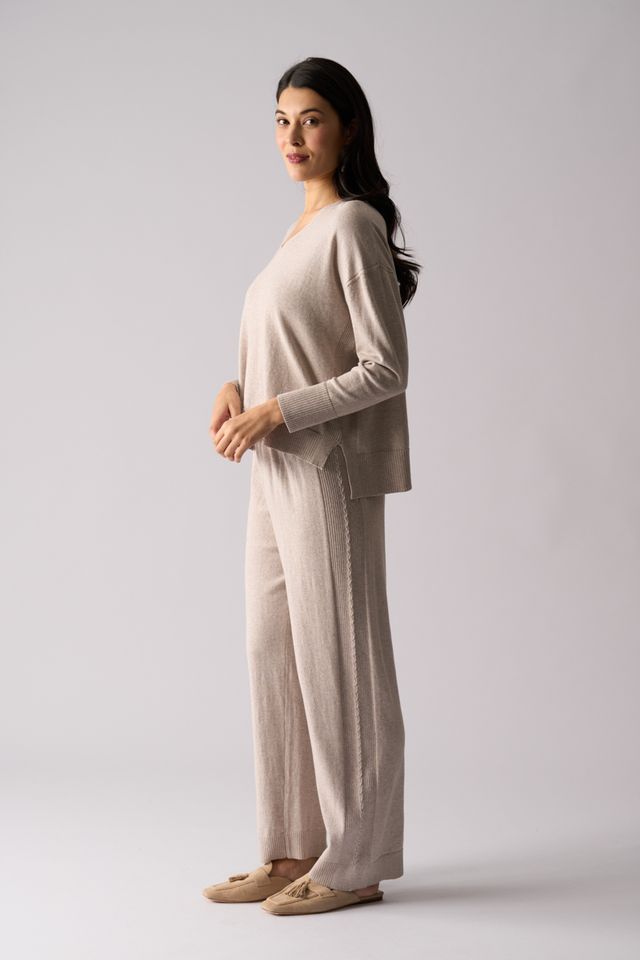 Set Play Pant Latte Foil