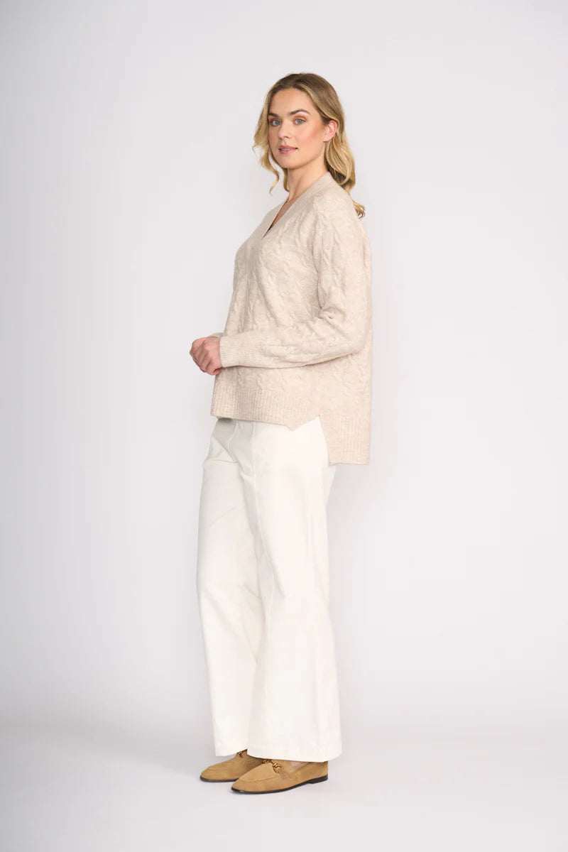 Gauge Your Interest Sweater Foil