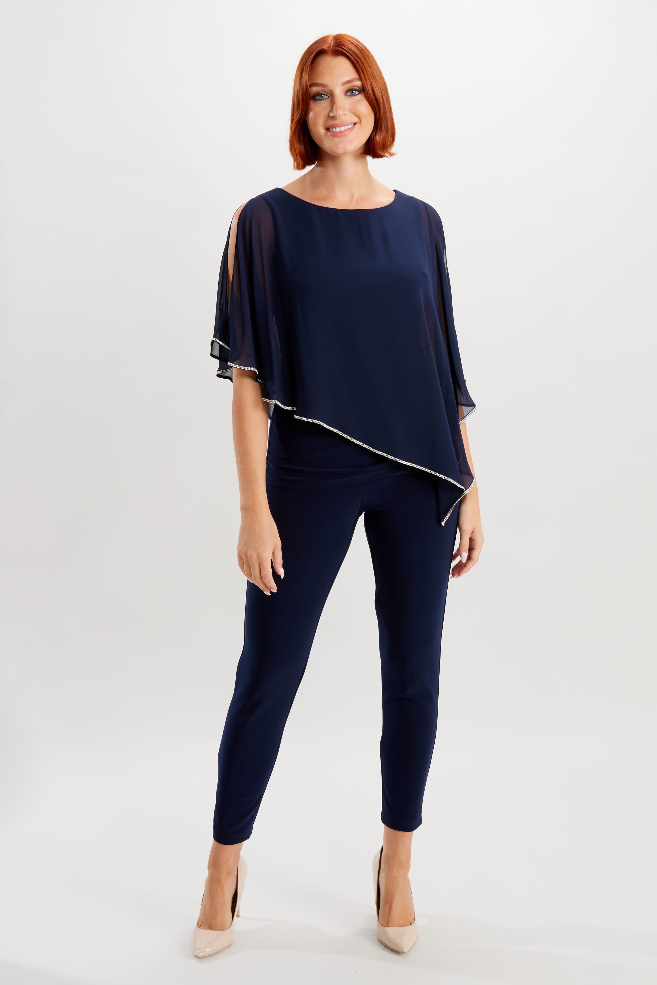 Frank Lyman 185420 Chic Embellished Pullover