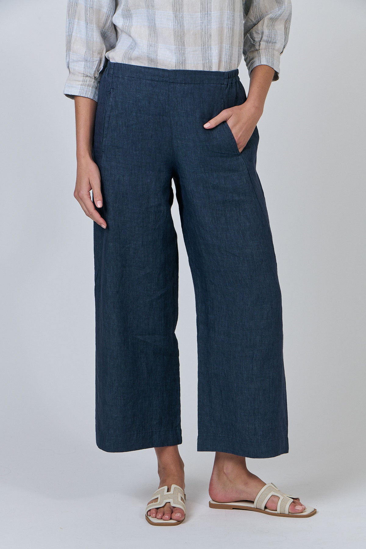GA398 Long Linen Pants