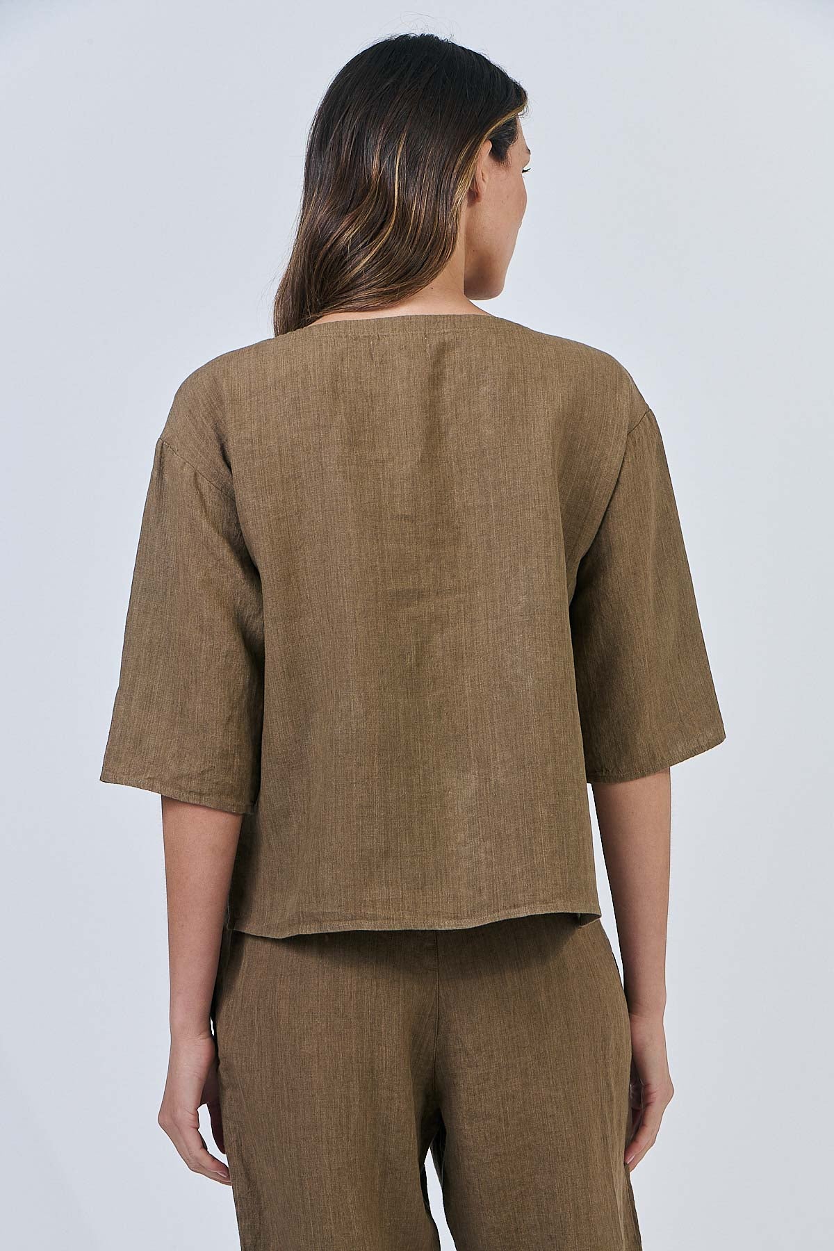 Naturals GA584 Linen Top