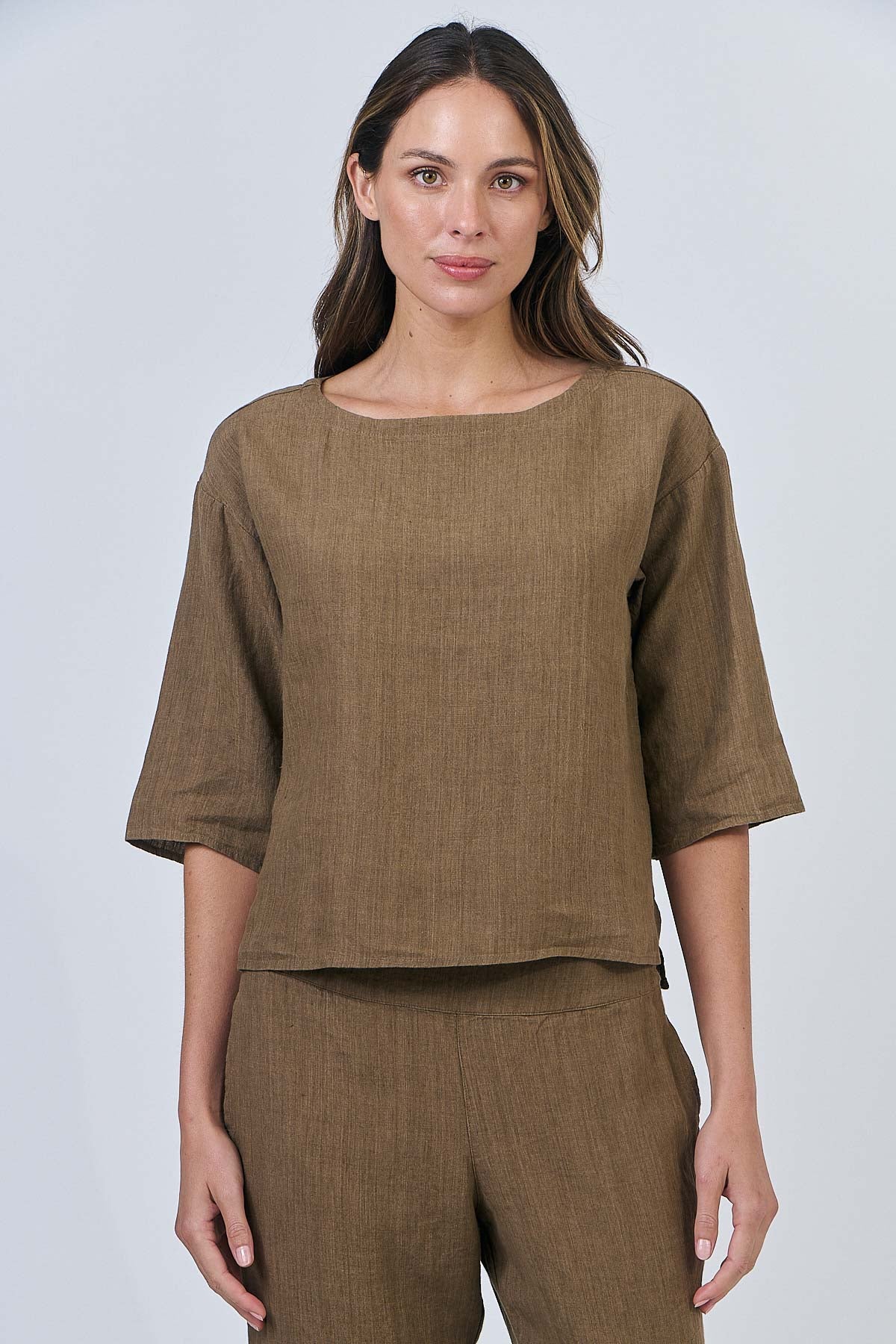 Naturals GA584 Linen Top