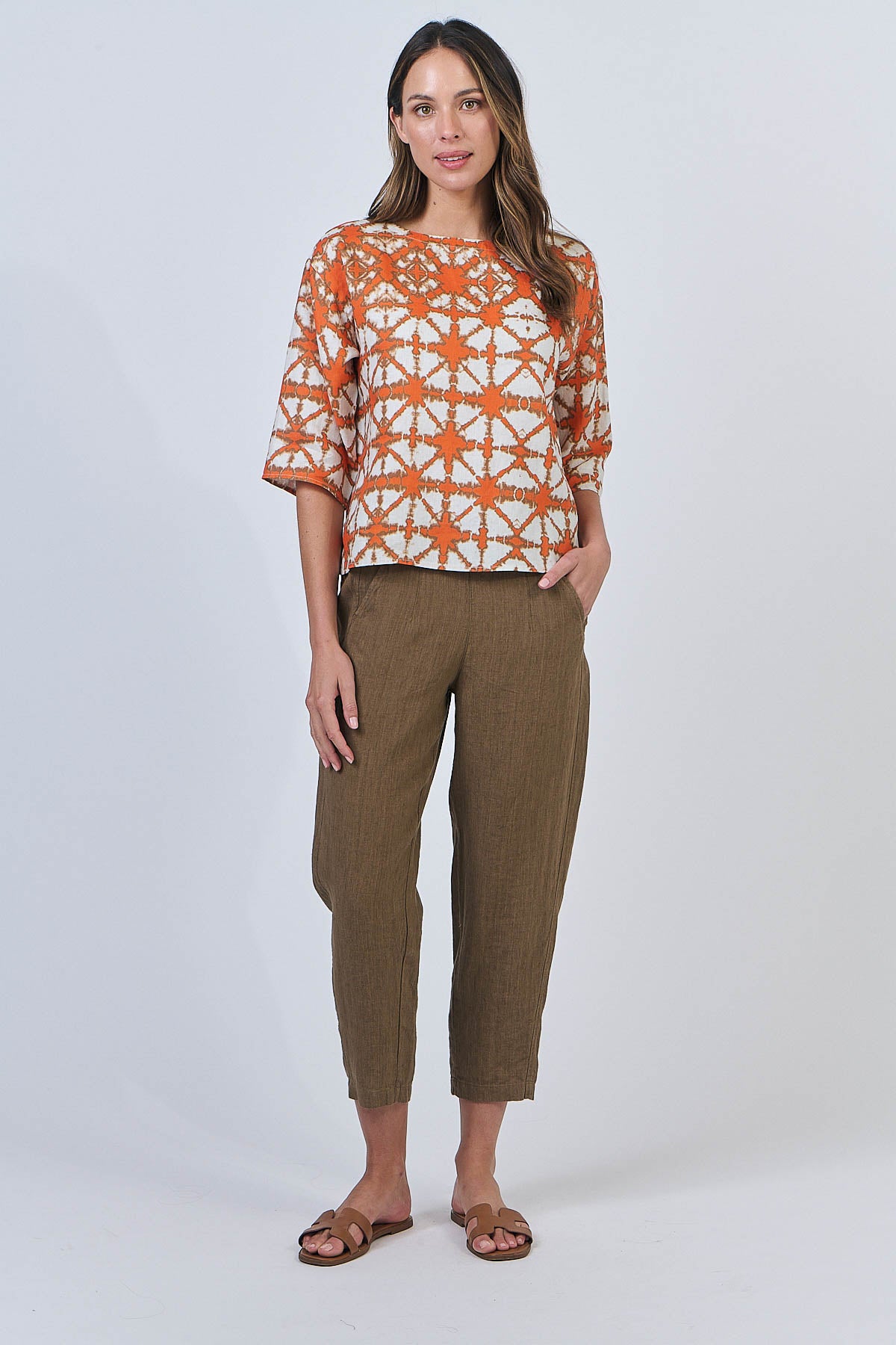 Naturals GA584 Linen Top