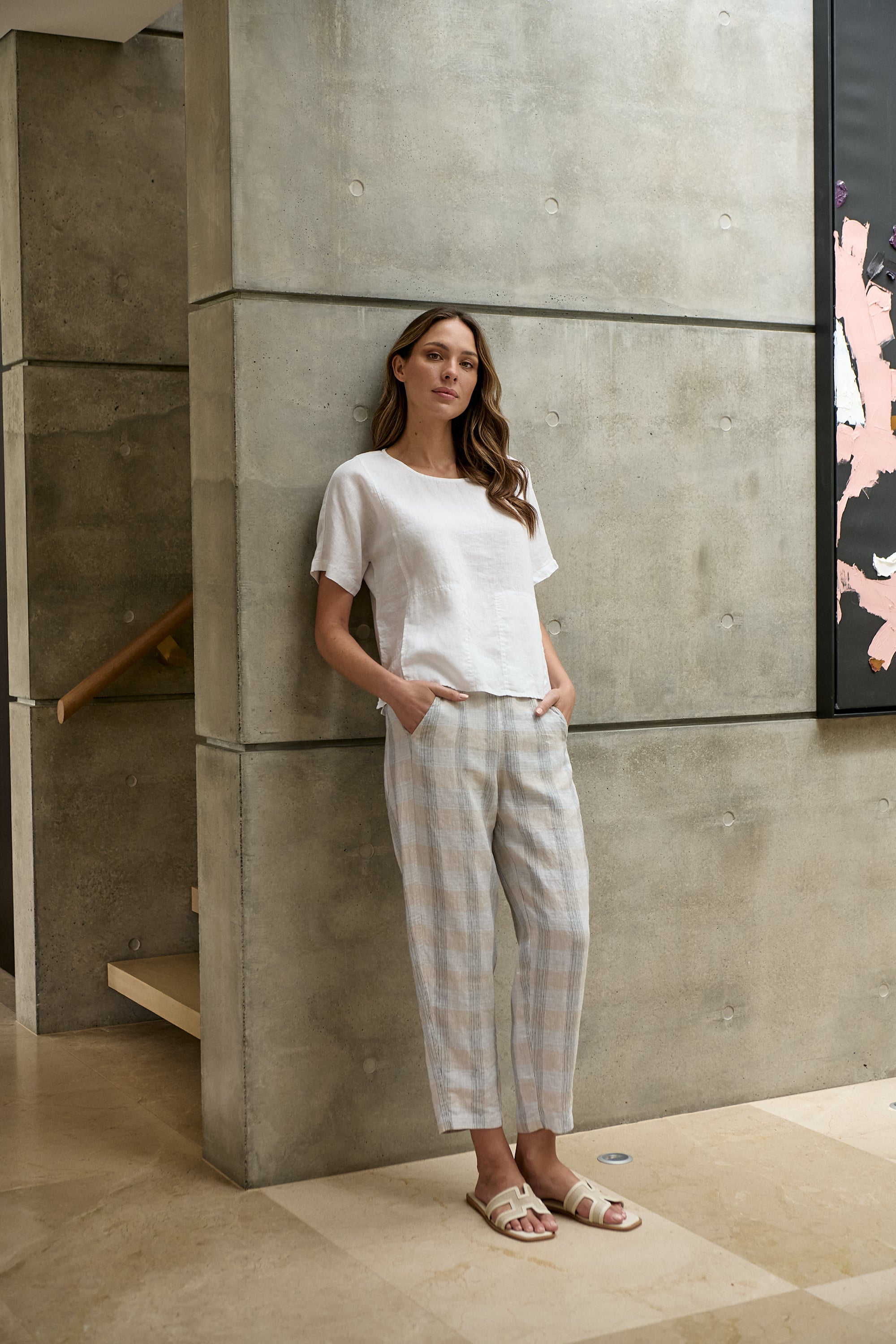GA587 Linen Top