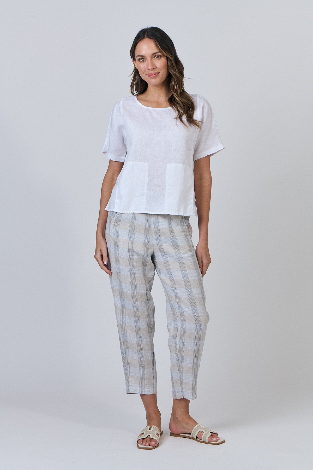 GA587 Linen Top