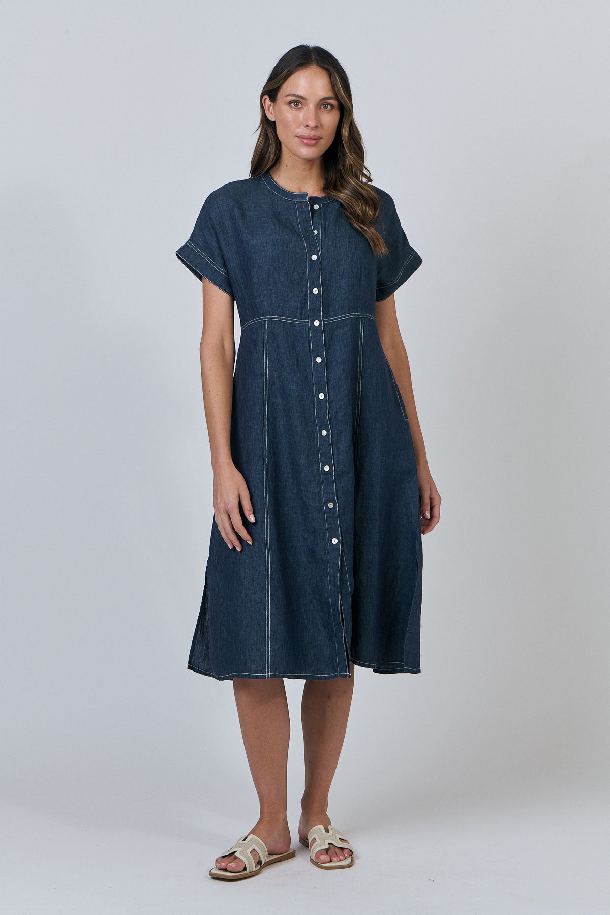 GA612 Linen Dress