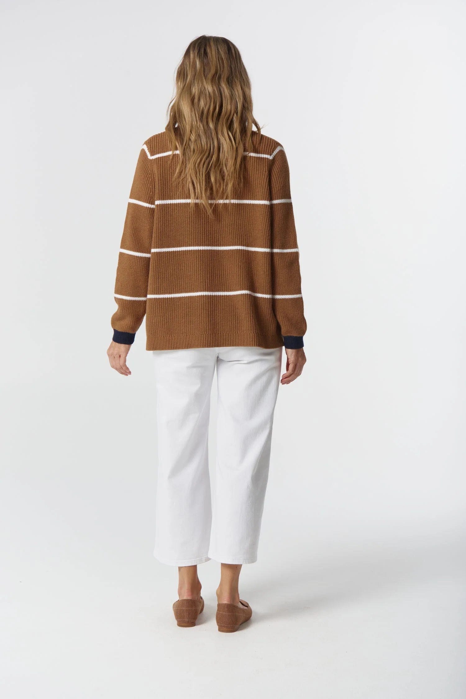 Husk Cotton Cashmere Knit Jumper - Goondiwindi