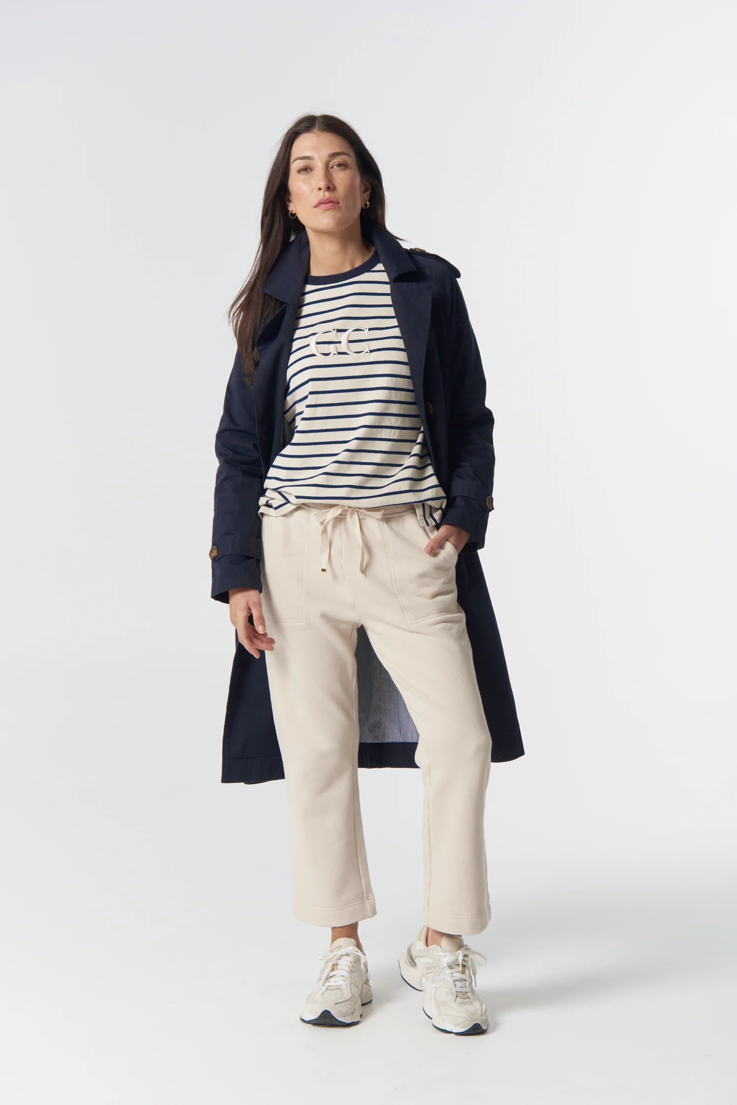 Striped GC Logo Sweater Goondiwindi