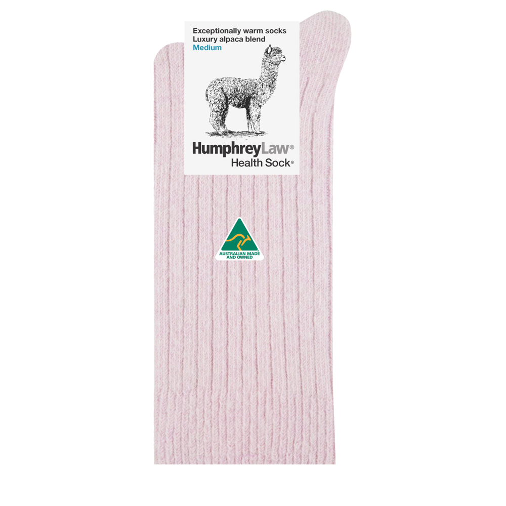 Alpaca/Wool Health Sock - Humphrey Law