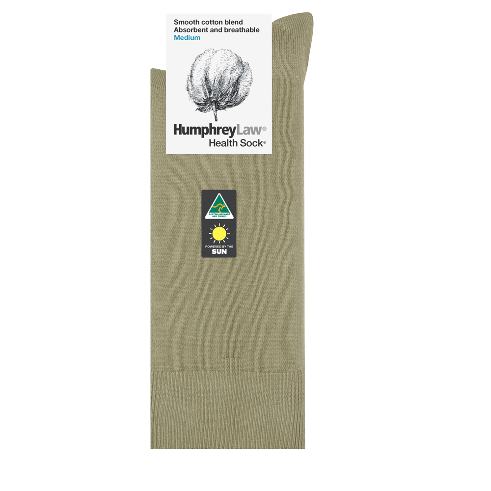 Mercerised 85% Cotton Health Sock - Humphrey Law