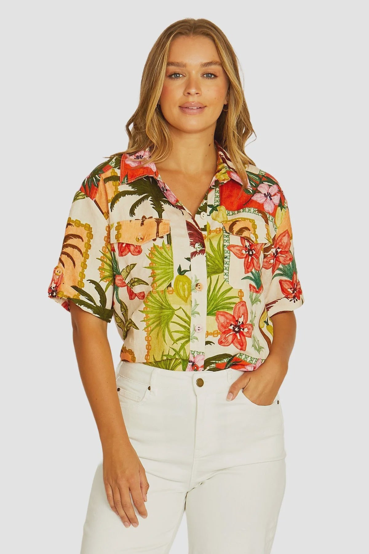 Wild Paradise 2 Pocket Shirt - Jump