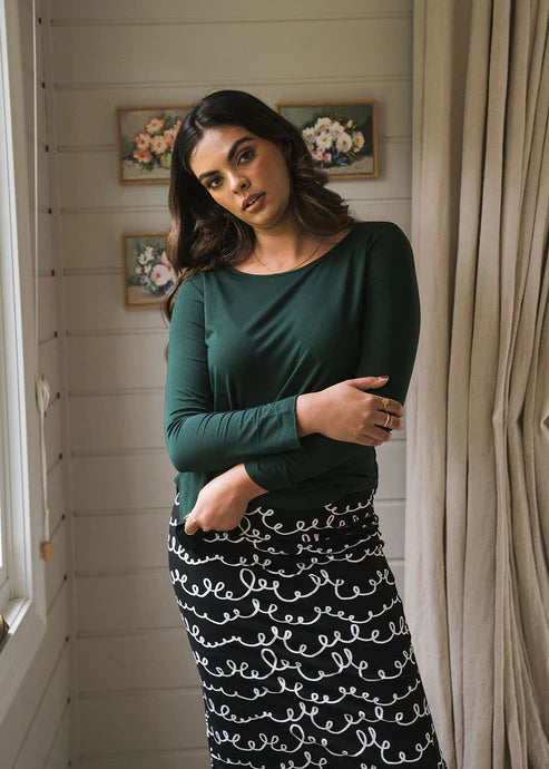 Adele Long Sleeve Bamboo Tee
