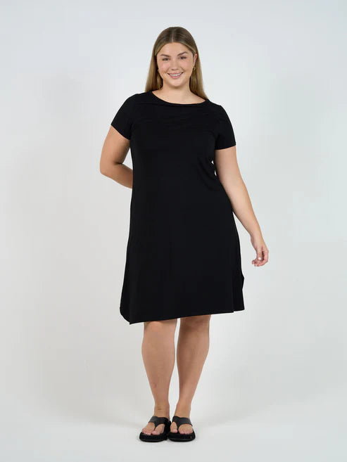 Cher Bamboo Short Sleeve T-Shirt Dress